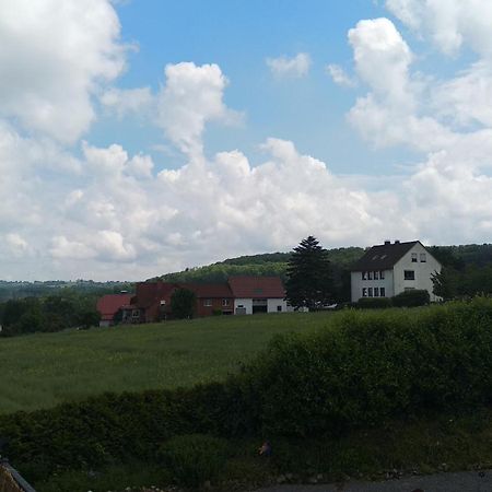 Sonnige Ferienwohnung Am Sternberg エクスタータール エクステリア 写真