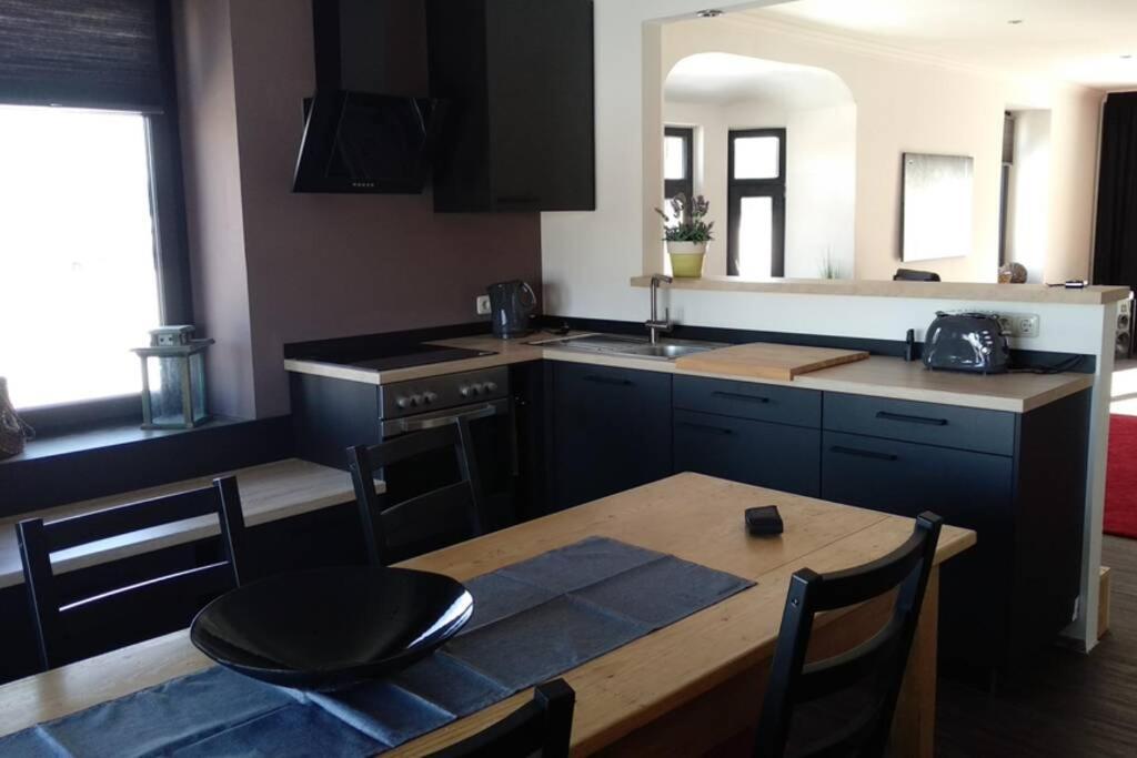 Sonnige Ferienwohnung Am Sternberg エクスタータール エクステリア 写真