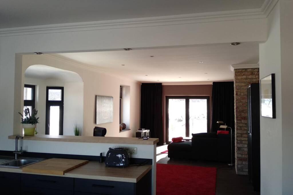 Sonnige Ferienwohnung Am Sternberg エクスタータール エクステリア 写真