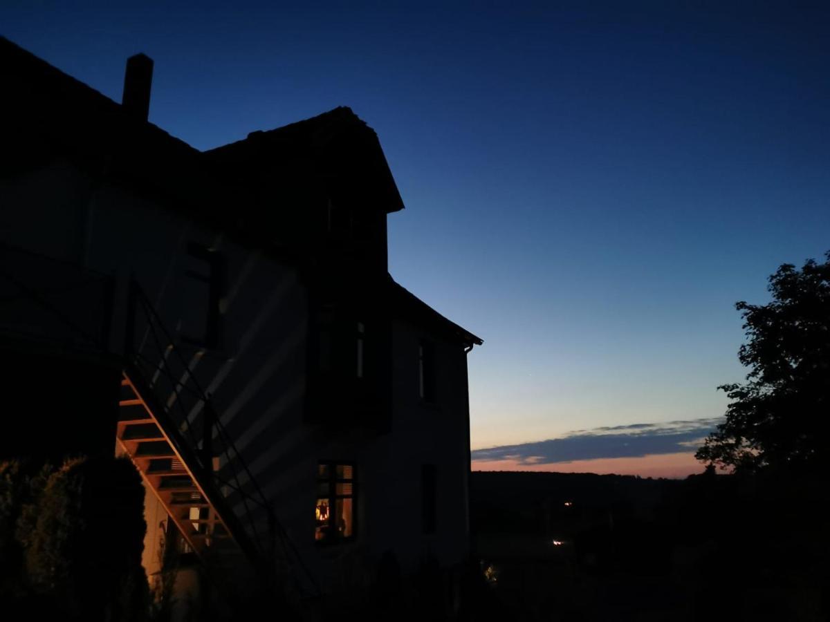 Sonnige Ferienwohnung Am Sternberg エクスタータール エクステリア 写真